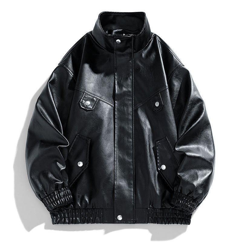 Renato Men’s Leather Bomber Jacket