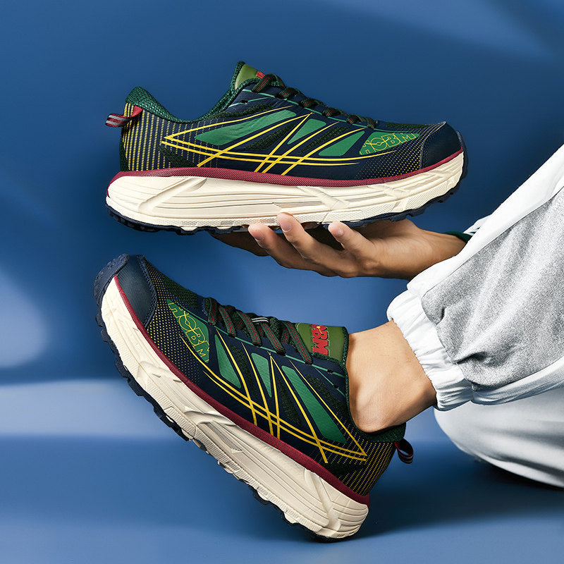 Griffin Men’s Trainers – Supportive Flex Sole Trail Shoes