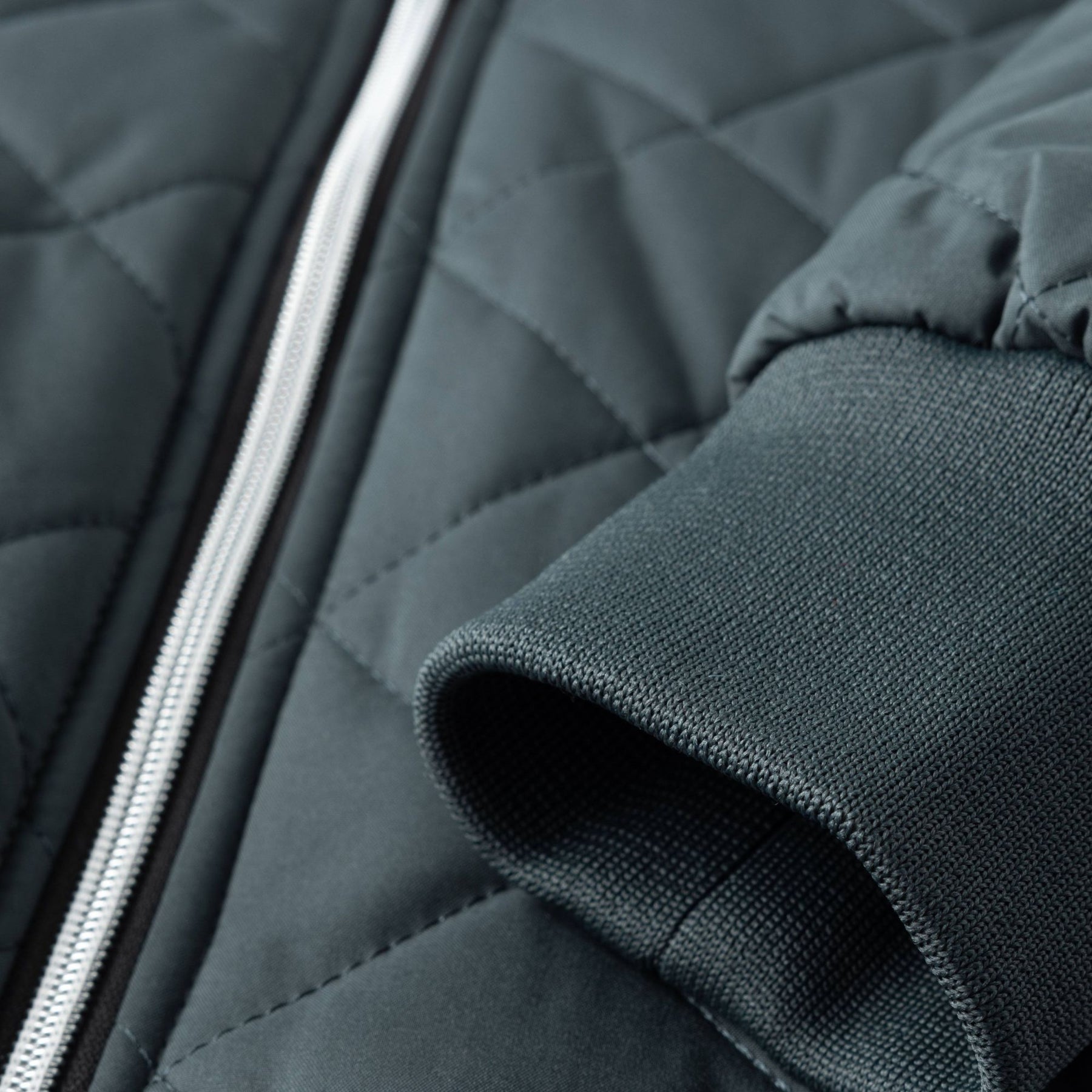 Silvio Men’s Quilted Jacket – Diamond Quilted Fleece-Lined Winter Jacket