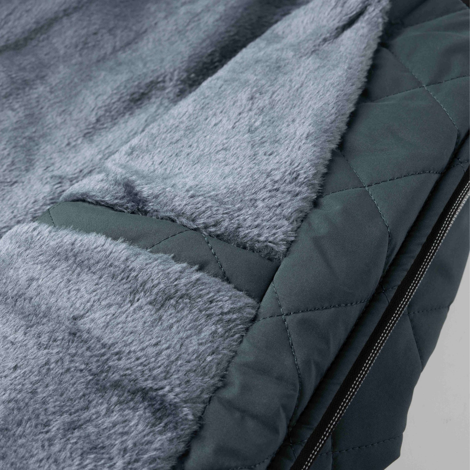 Silvio Men’s Quilted Jacket – Diamond Quilted Fleece-Lined Winter Jacket