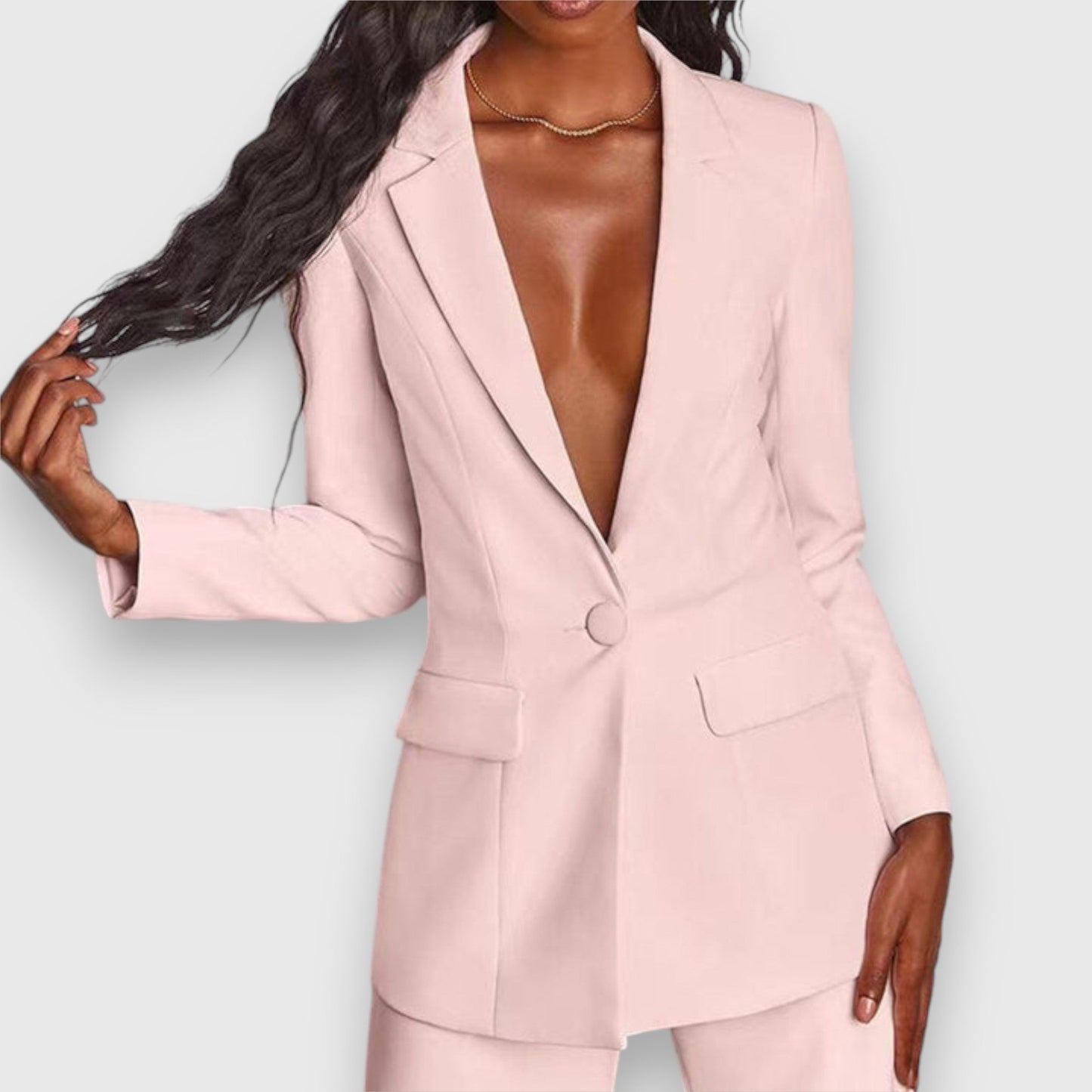 Giselle Blazer Women’s Blazer Set – Tailored Two-Piece with Elegant Fit