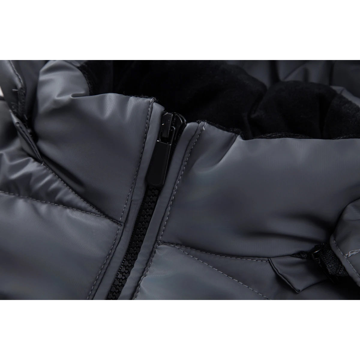 Dario Men’s Quilted Hooded Jacket – Warm Padded Winter Outerwear