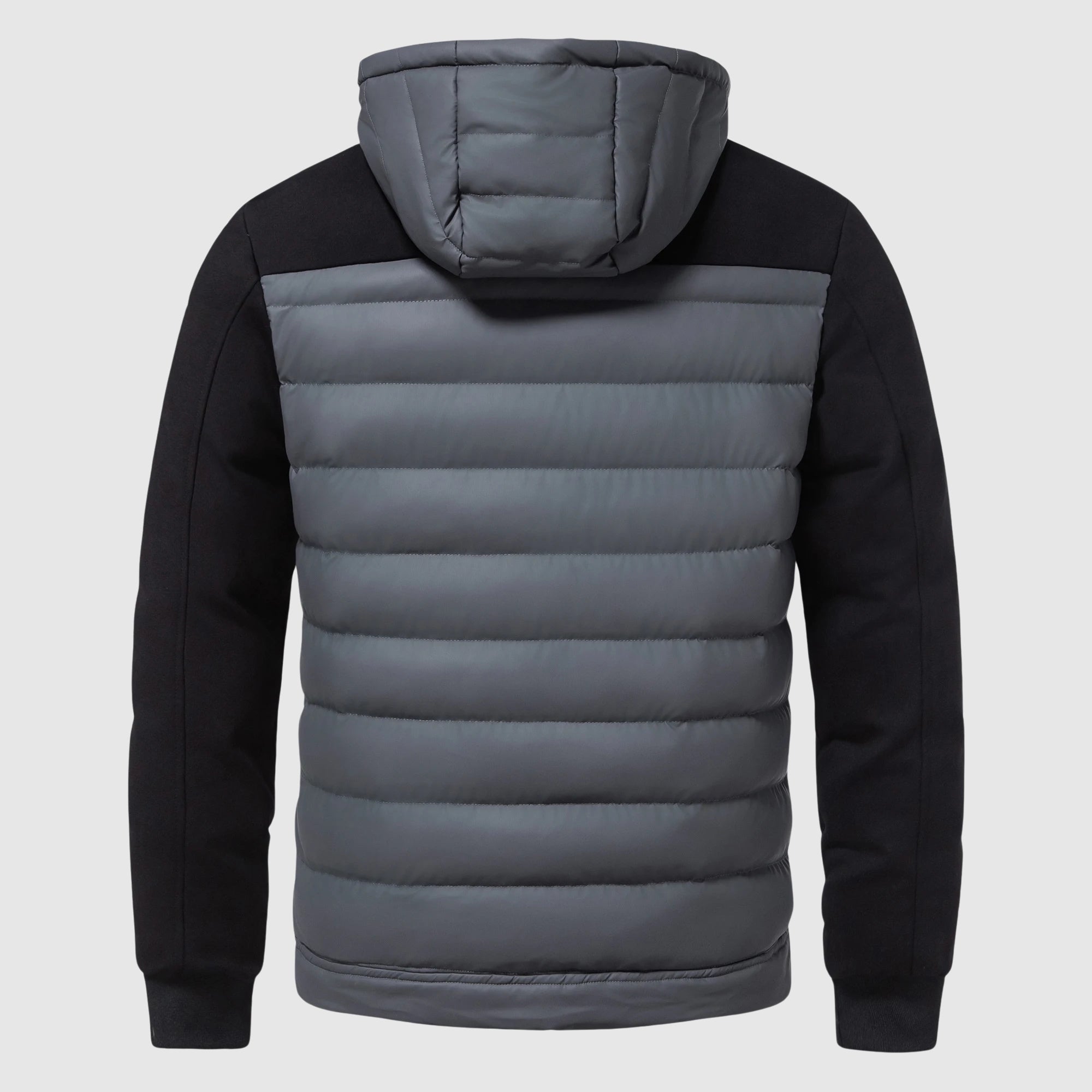 Dario Men’s Quilted Hooded Jacket – Warm Padded Winter Outerwear