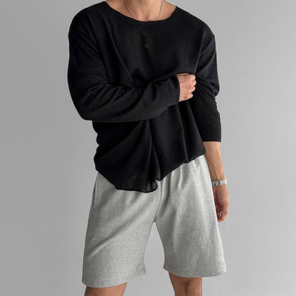 Andre Men’s Long Sleeve Shirt – Lightweight Cotton Blend with Relaxed Fit & No-Iron Fabric