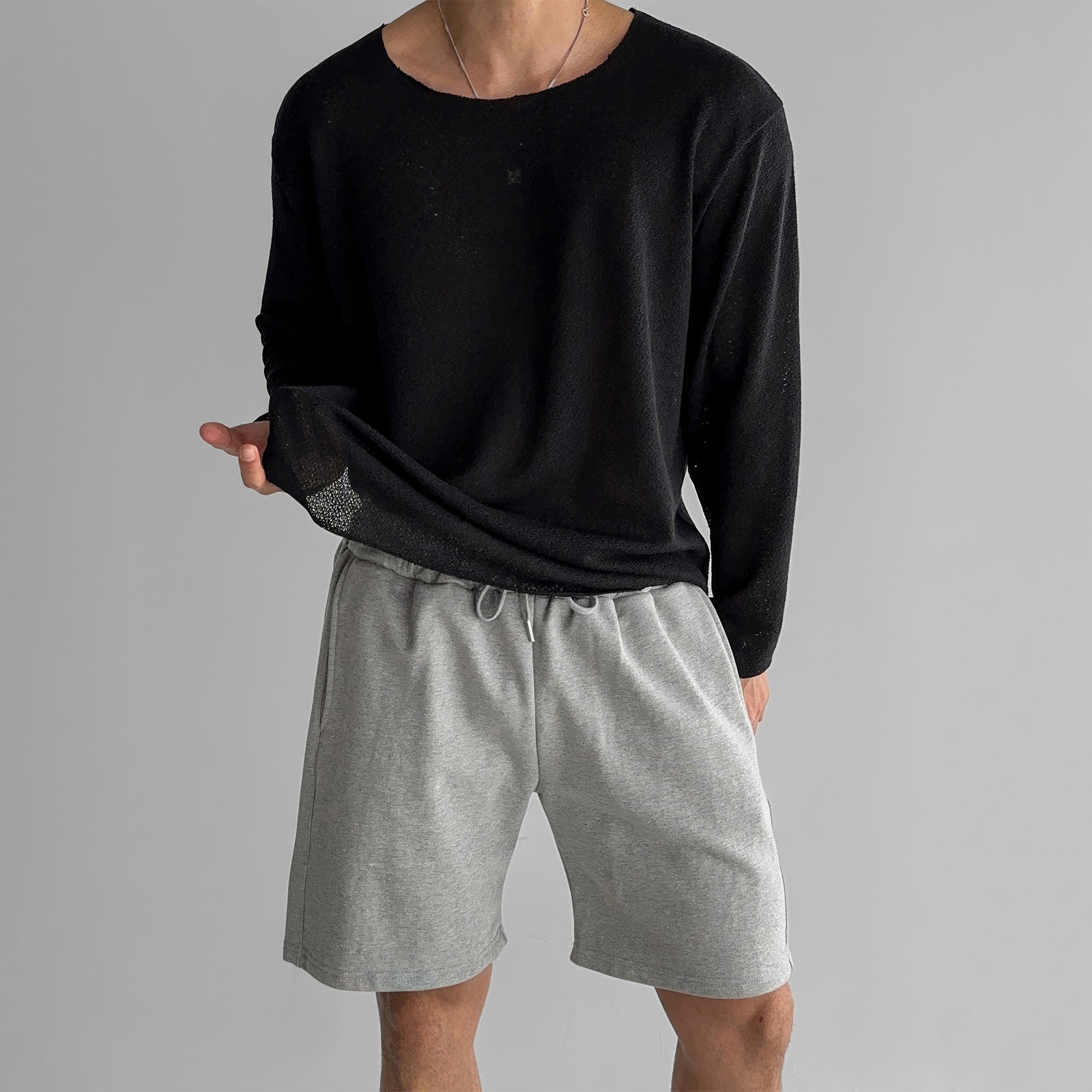 Andre Men’s Long Sleeve Shirt – Relaxed Fit Lightweight Cotton Shirt