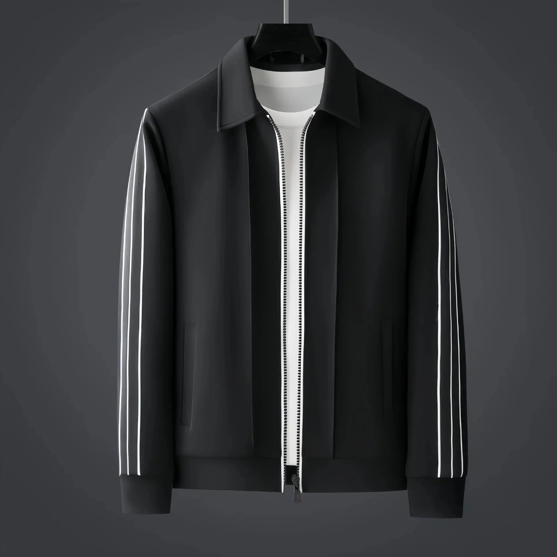 Lucian Men’s Tracksuit Set – Cotton Relaxed Fit with Zip-Up Jacket