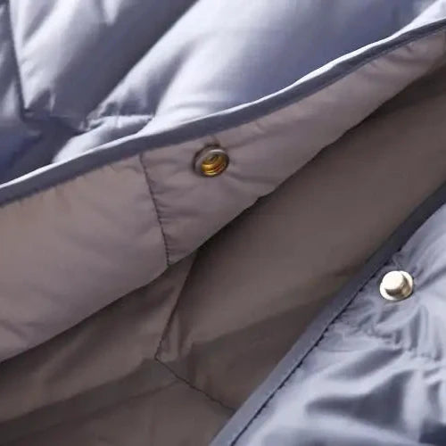 Nabila Women’s Duck Down Jacket – Ultralight Insulated & Water-Resistant