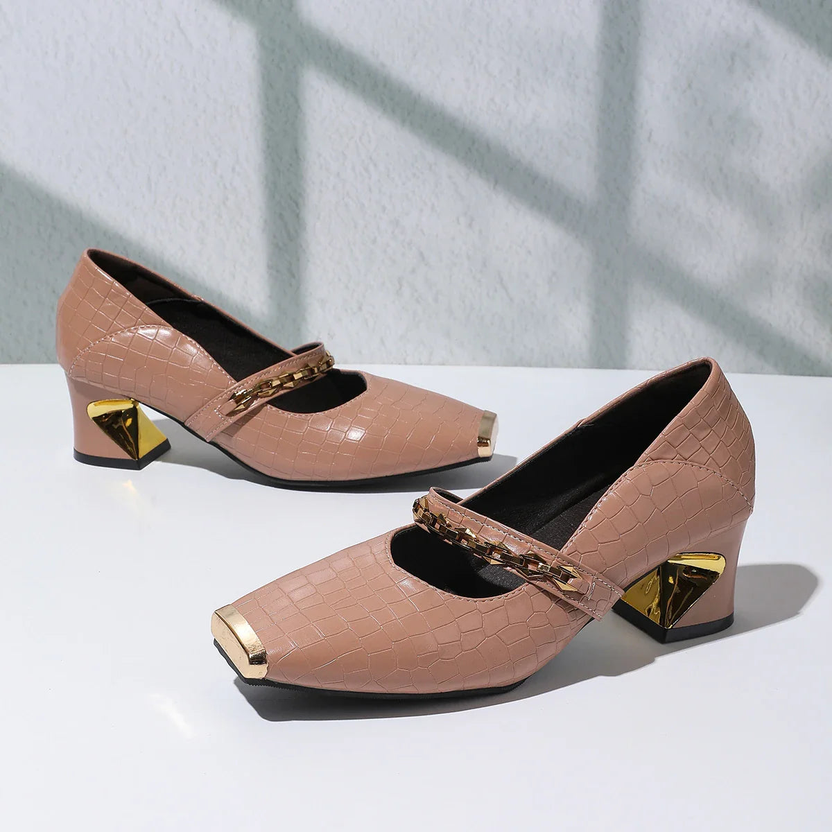 Veronica Women’s Block Heel Shoes