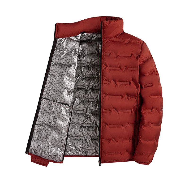 Lester Men’s Thermal Jacket – Lightweight with Reflective Lining