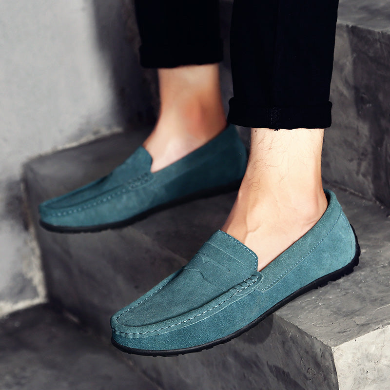 Giovanni Men’s Suede Loafers – Premium Slip-On Shoes
