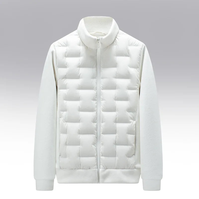 Noah Men’s Quilted Fleece Jacket– Lightweight Layering Piece