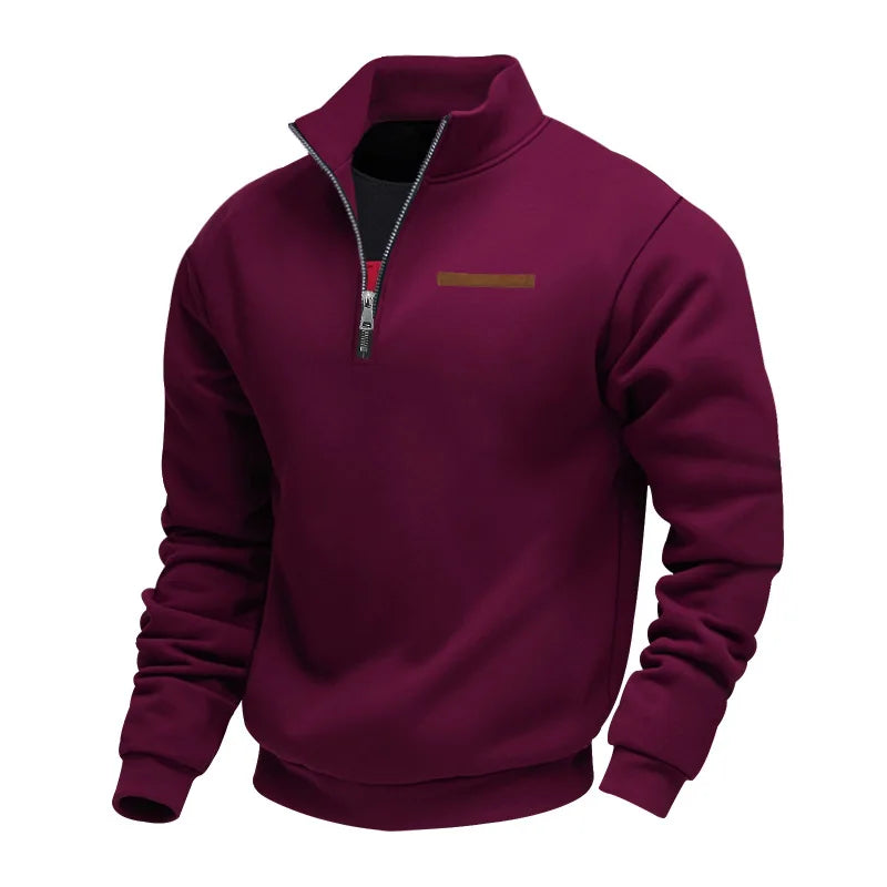 Marcello Men’s Fleece Sweatshirt – Warm Soft Knit Pullover