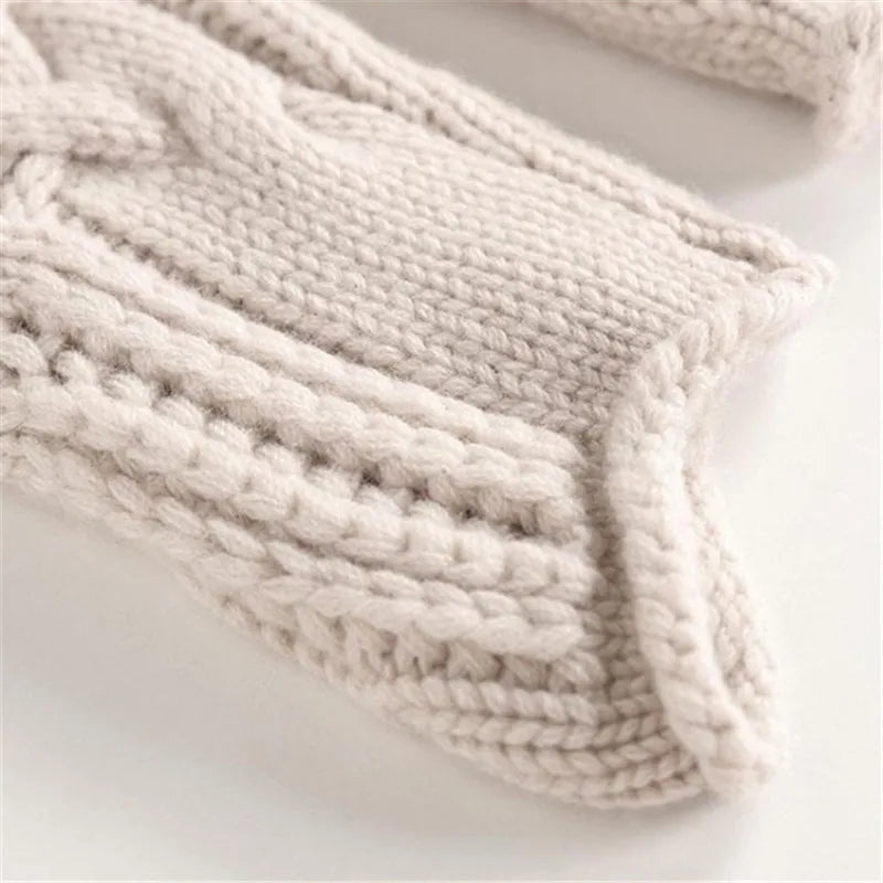 Karina Women’s Cashmere Sweater – Knitted Turtleneck Pullover
