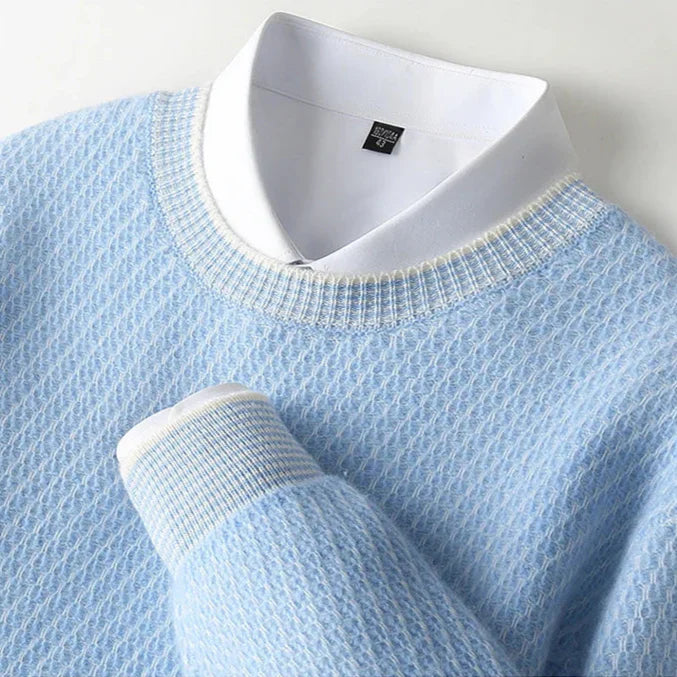 Cristóbal Men’s Knit Sweater – Soft Wool-Blend Jumper
