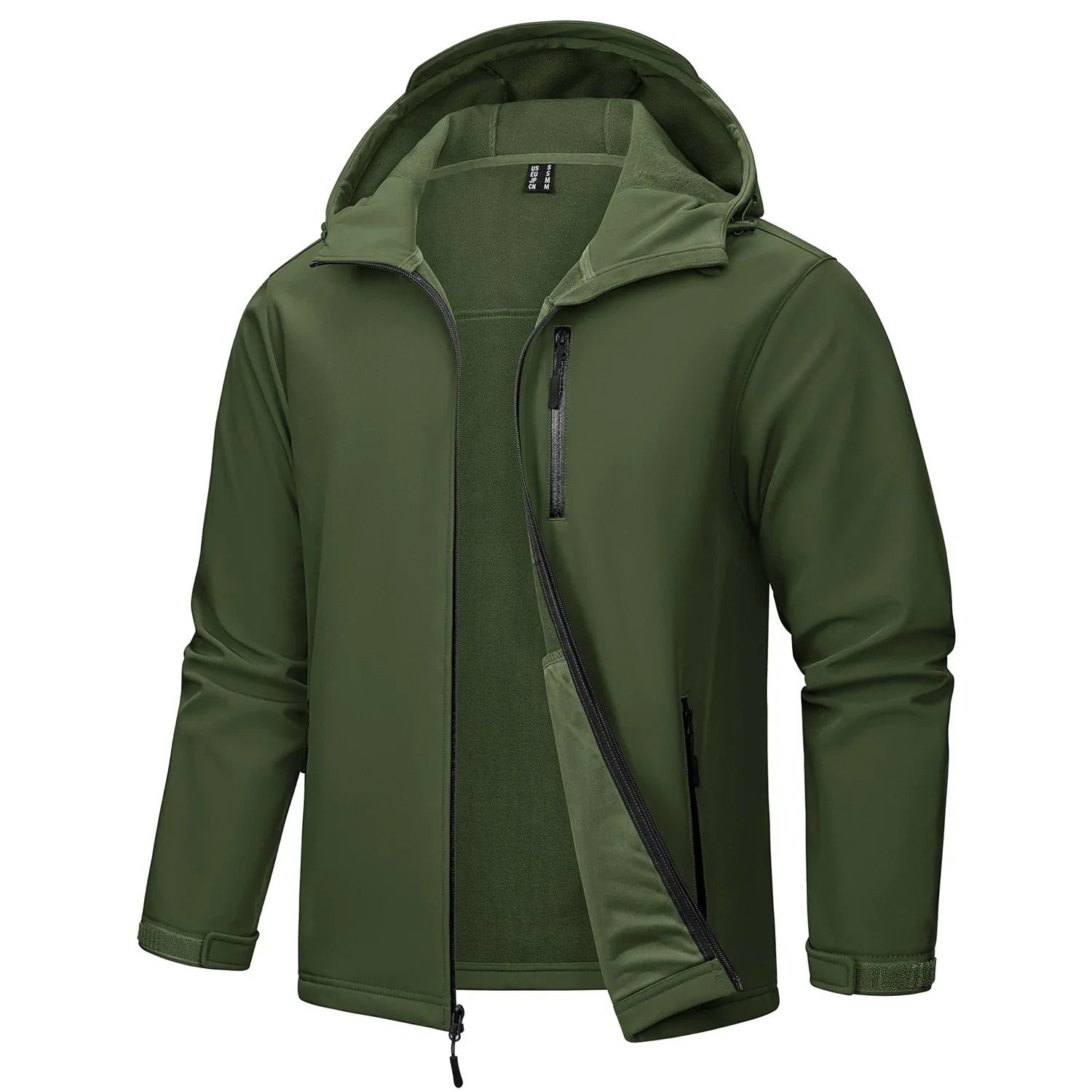 Mariano Men’s Softshell Jacket – Waterproof Windproof Outdoor Coat with Fleece Lining
