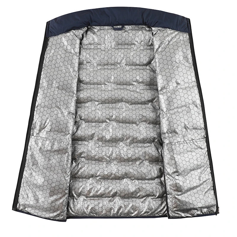 Lester Men’s Thermal Jacket – Lightweight with Reflective Lining