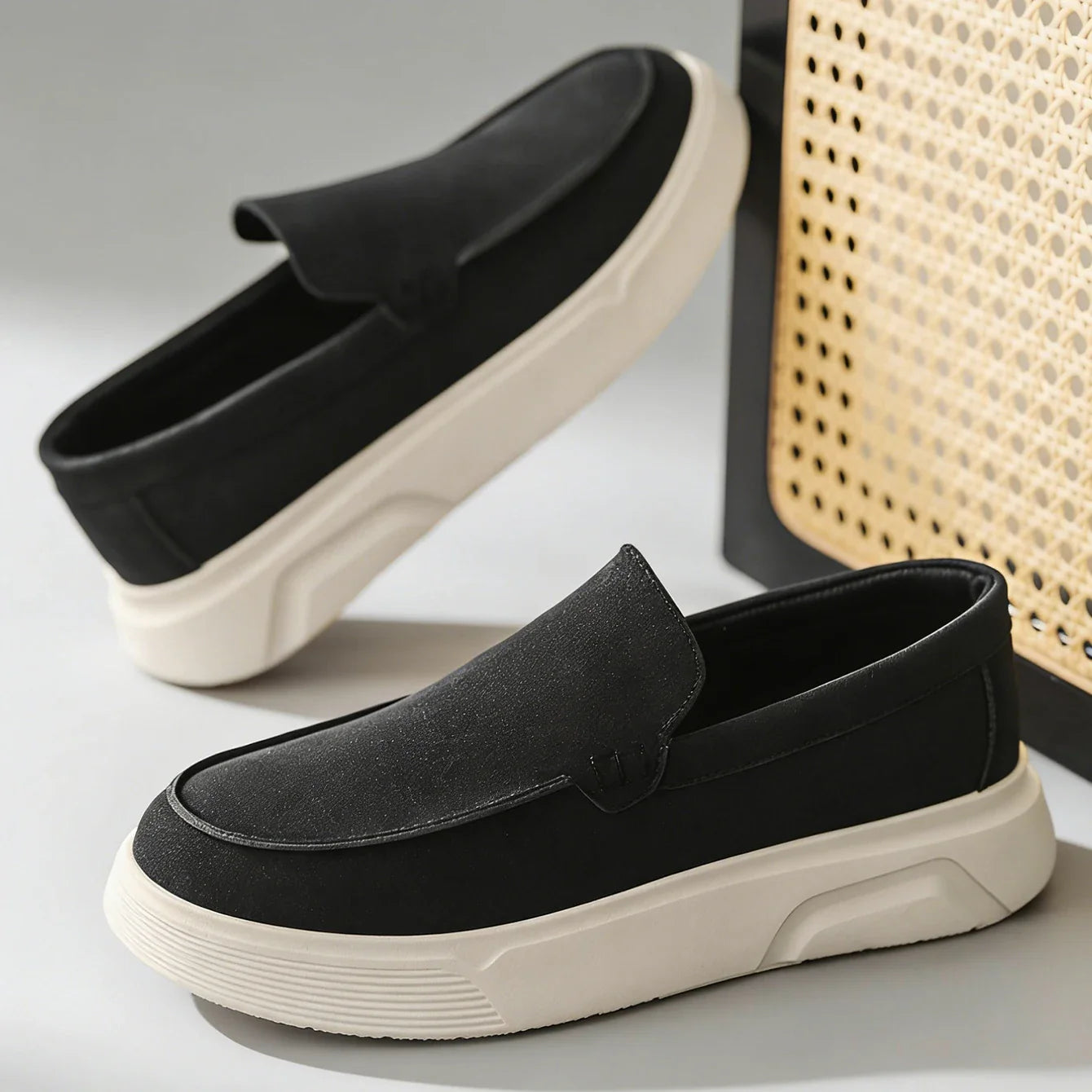 Pascual Men’s Loafers – Cushioned Slip-On Shoes