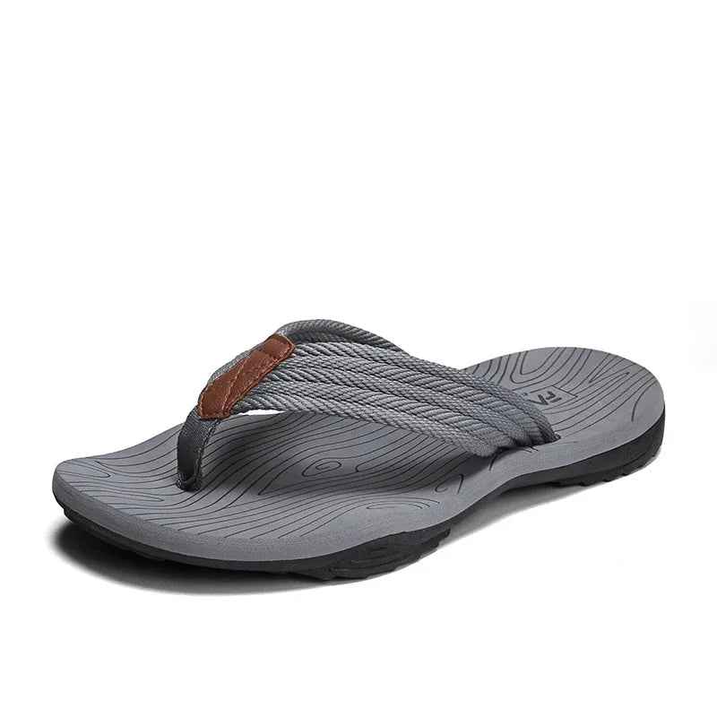 Baron Braided Strap Sandals – Contoured Lightweight Summer Footwear