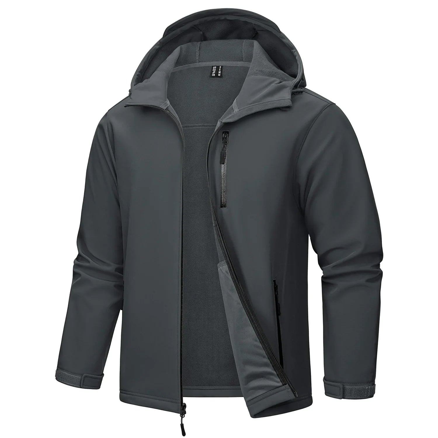 Mariano Men’s Softshell Jacket – Waterproof Windproof Outdoor Coat with Fleece Lining