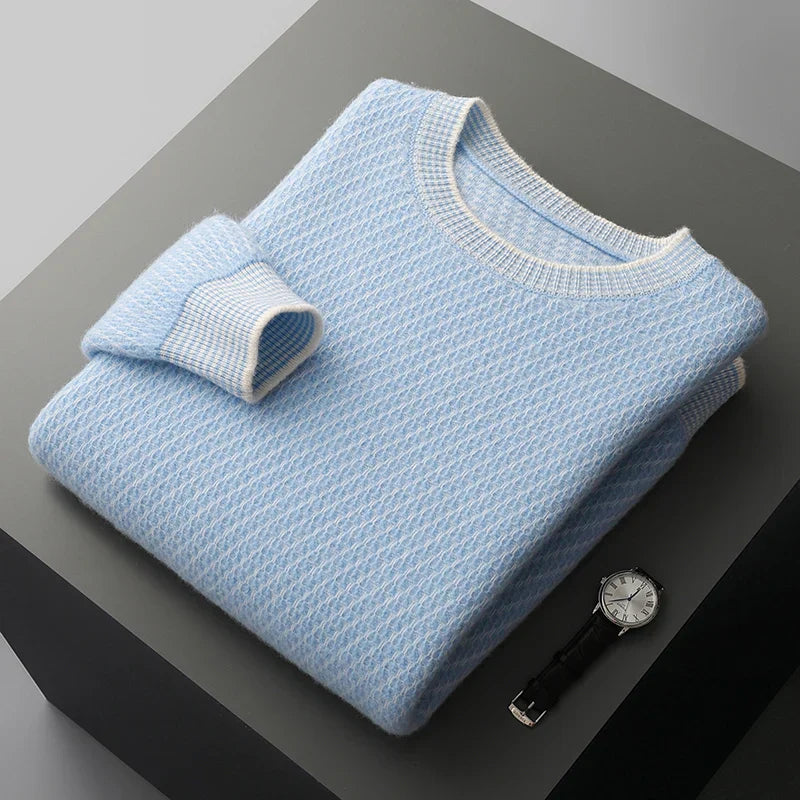Cristóbal Men’s Knit Sweater – Soft Wool-Blend Jumper