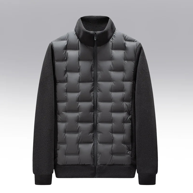 Noah Men’s Quilted Fleece Jacket– Lightweight Layering Piece