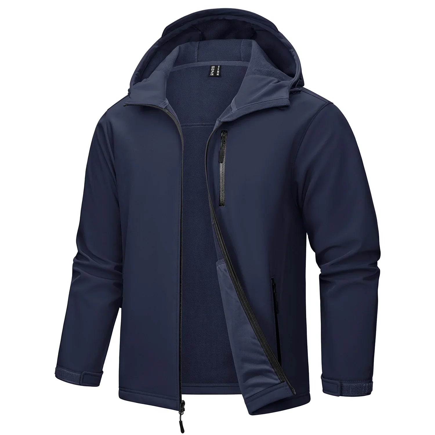 Mariano Men’s Softshell Jacket – Waterproof Windproof Outdoor Coat with Fleece Lining
