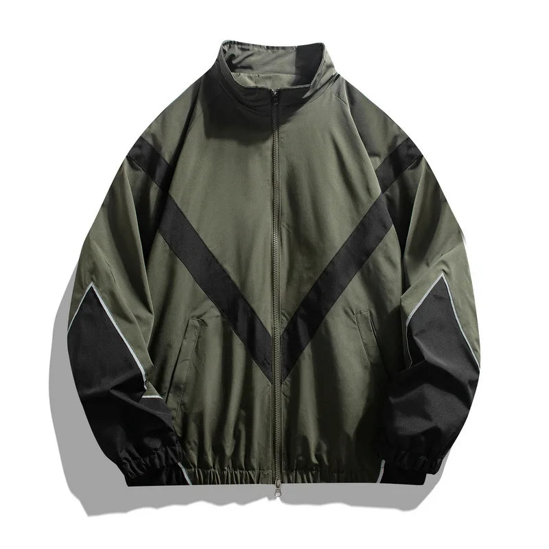 Ridzwan Men’s Windbreaker Jacket – Wind-Resistant Lightweight Jacket