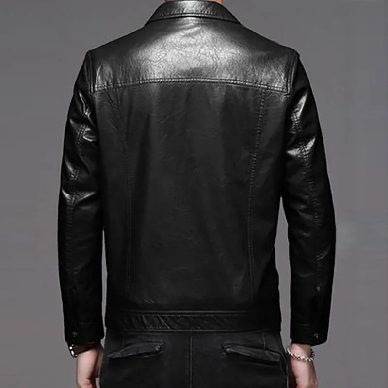 Emiliano Men’s Genuine Leather Jacket