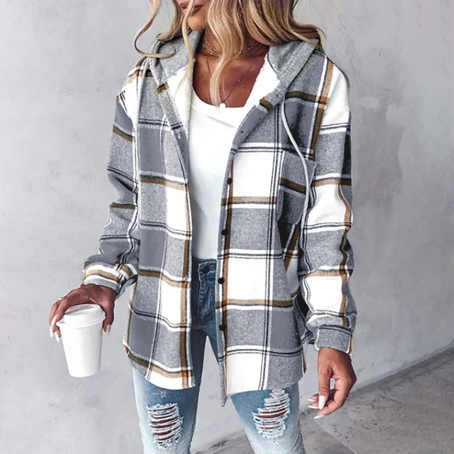 Alessia Women’s Lightweight Jacket – Windproof & Stylish Knit Outerwear for Chilly Days