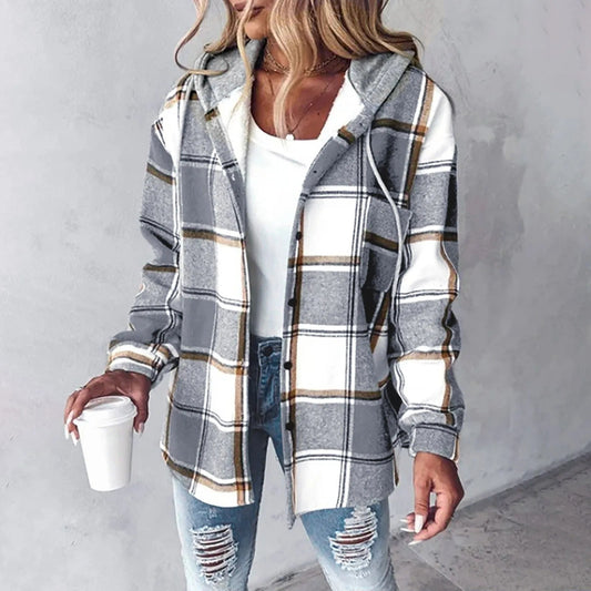 Alessia Women’s Lightweight Jacket – Windproof & Stylish Knit Outerwear for Chilly Days