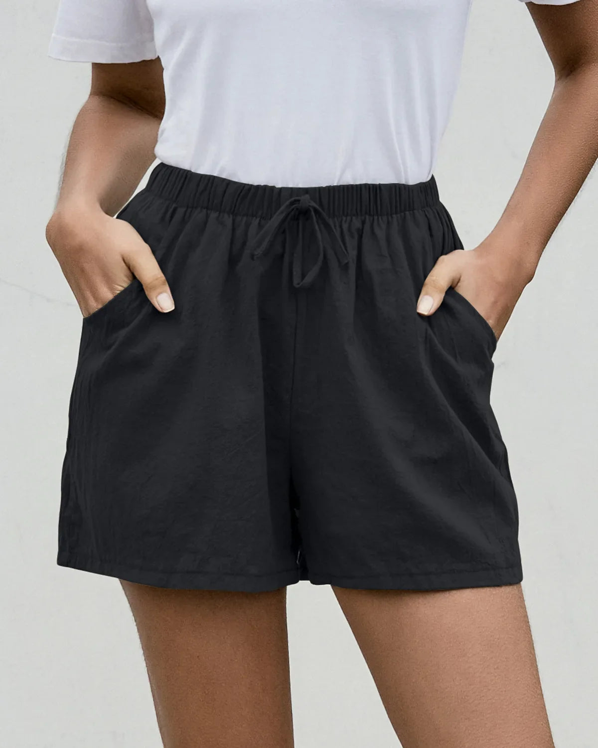 Lucia Linen Bohemian Tailored Shorts – Breathable Relaxed Summer Shorts