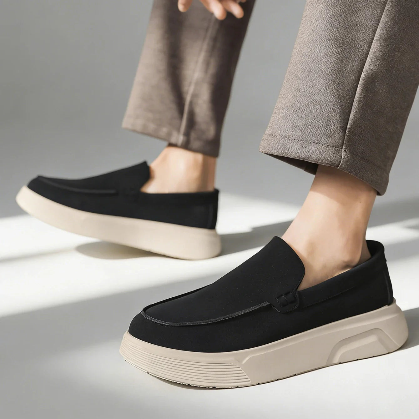 Pascual Men’s Loafers – Cushioned Slip-On Shoes