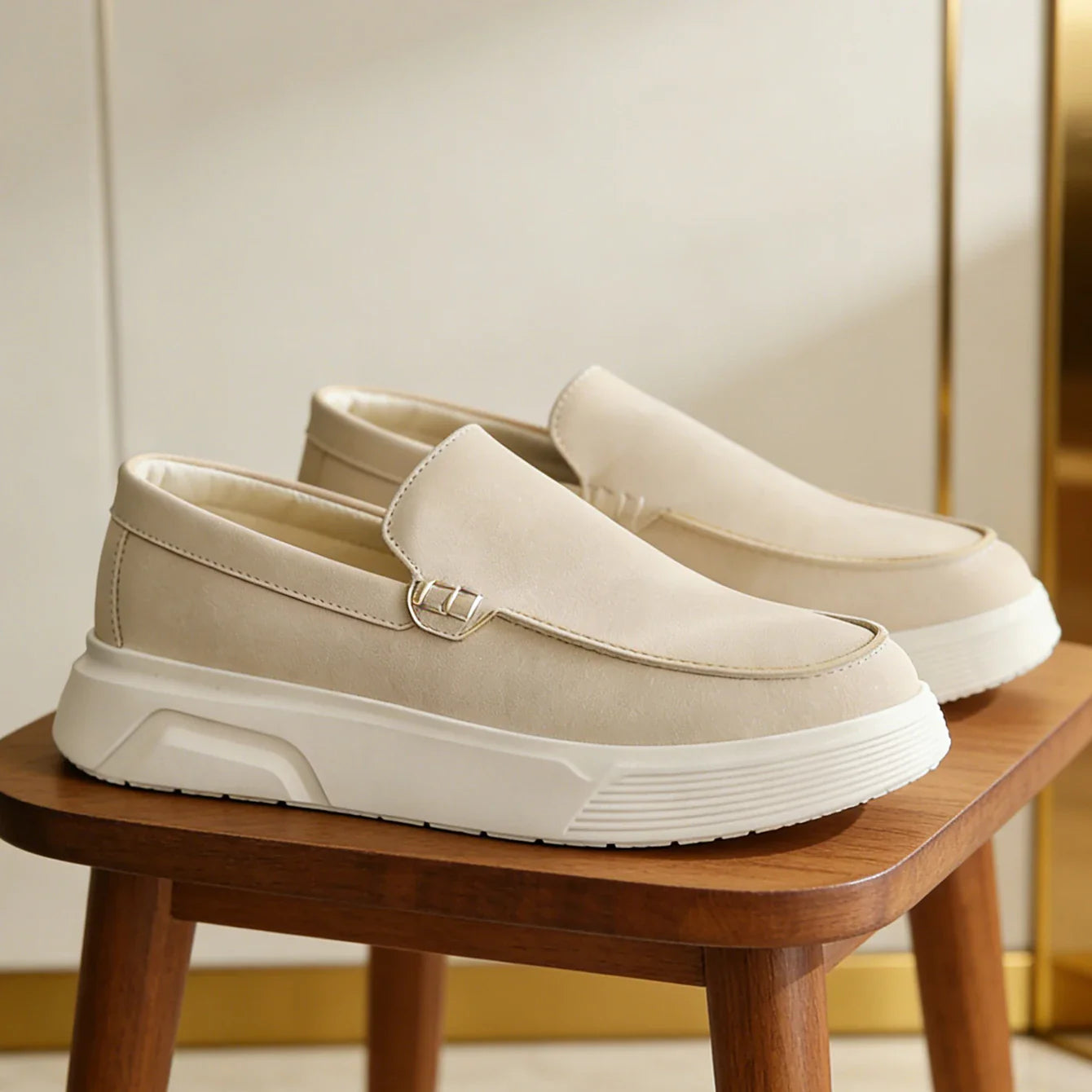 Pascual Men’s Loafers – Cushioned Slip-On Shoes