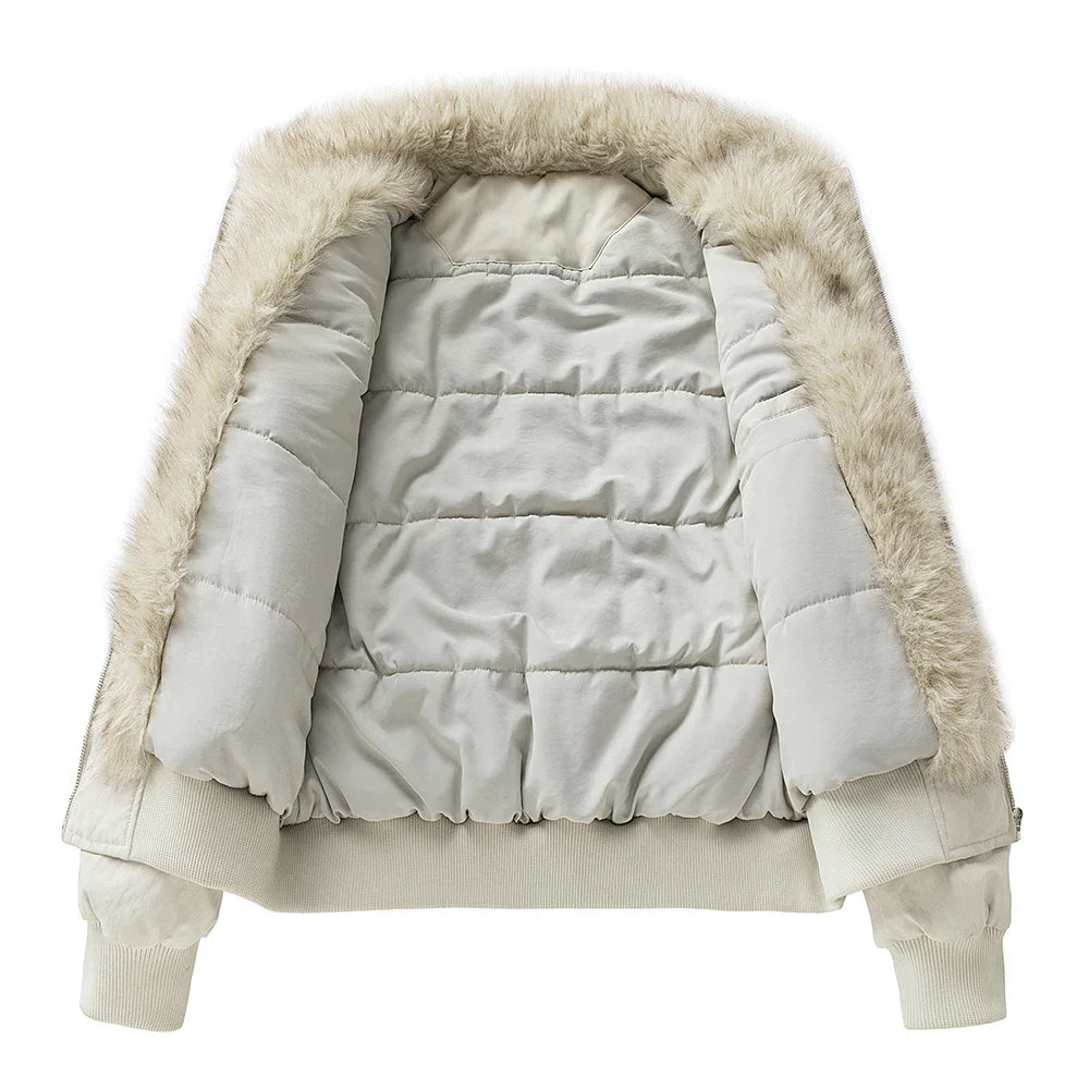 Elio Men’s Winter Jacket – Fur Lined Coat
