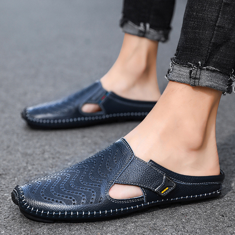 Saverio Men’s Sandals – Italian Leather Footwear