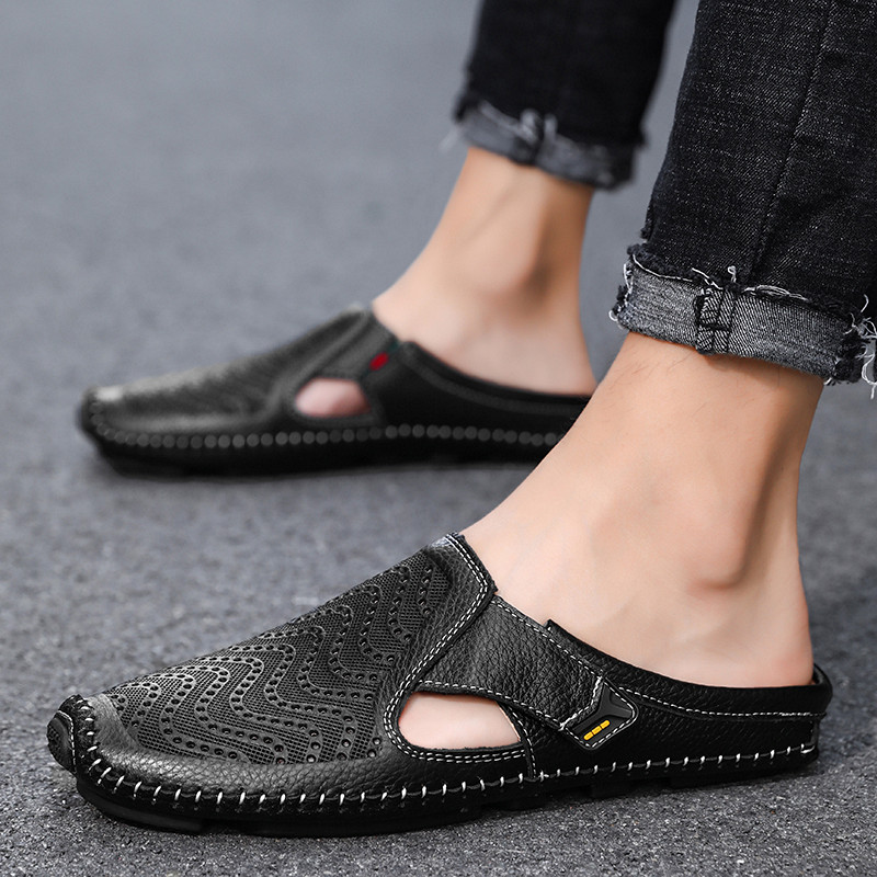 Saverio Men’s Sandals – Italian Leather Footwear