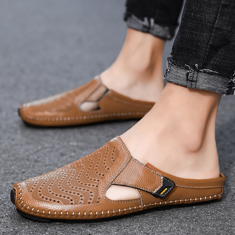 Saverio Men’s Sandals – Italian Leather Footwear