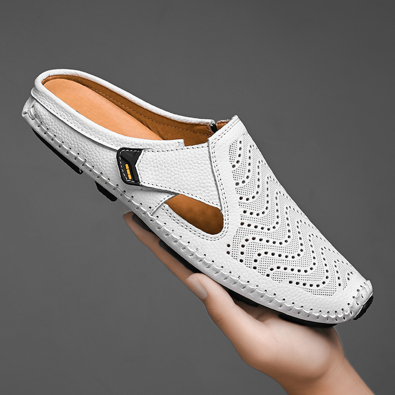 Saverio Men’s Sandals – Italian Leather Footwear