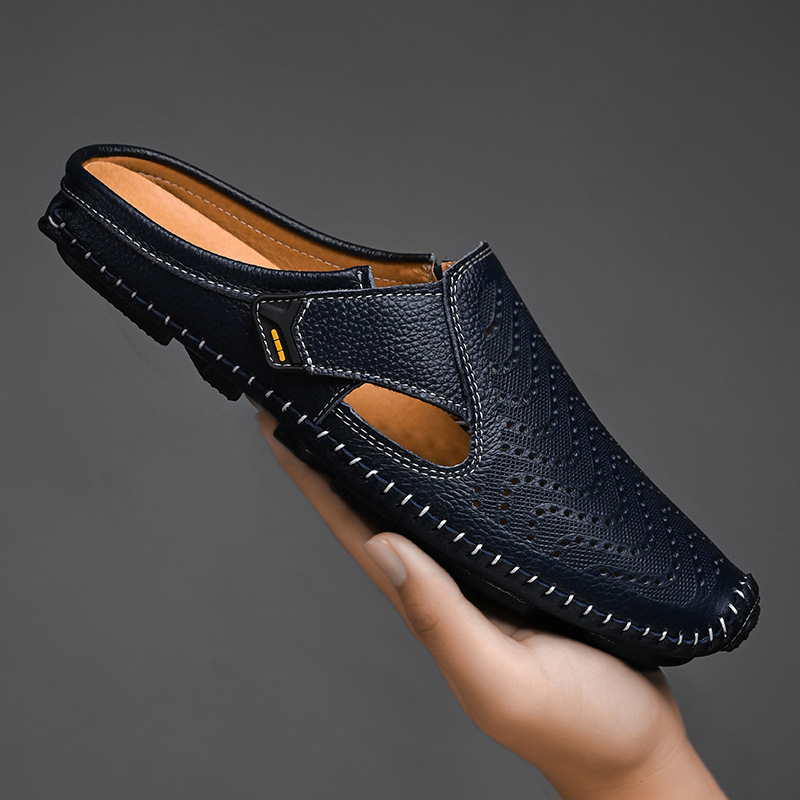 Saverio Men’s Sandals – Italian Leather Footwear
