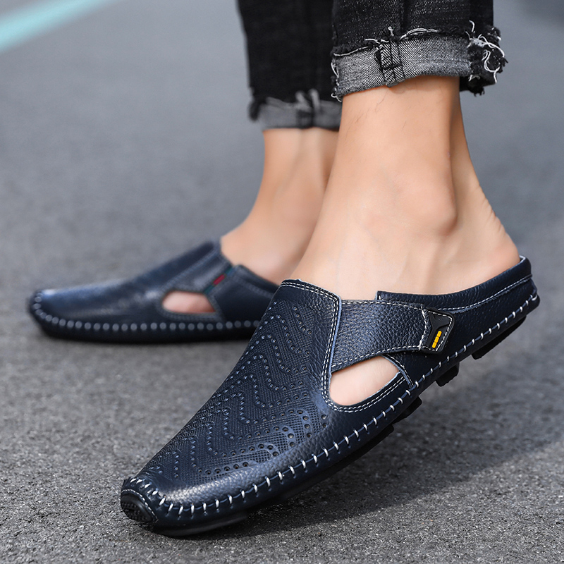 Saverio Men’s Sandals – Italian Leather Footwear