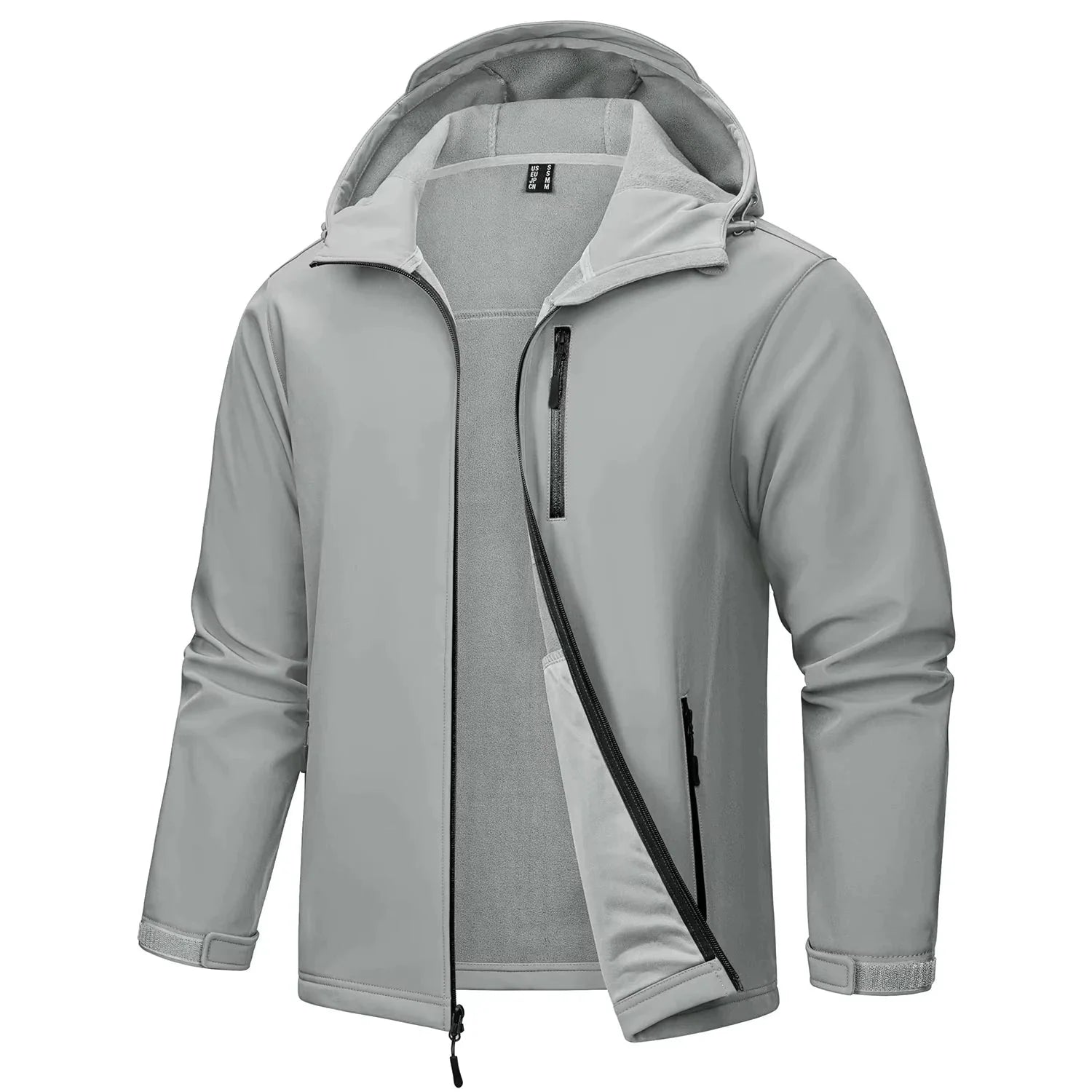 Mariano Men’s Softshell Jacket – Waterproof Windproof Outdoor Coat with Fleece Lining
