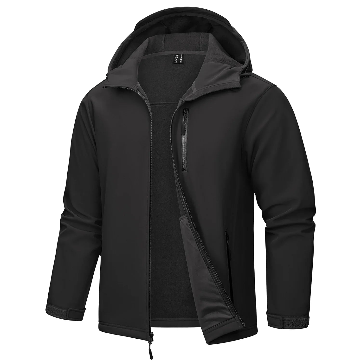 Mariano Men’s Softshell Jacket – Waterproof Windproof Outdoor Coat with Fleece Lining