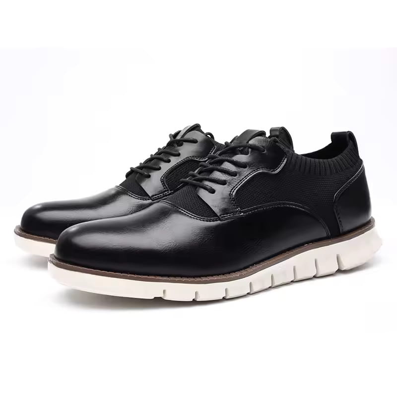 Hernando Genuine Leather Lace-Up Shoes – Casual Brogue Dress Shoes