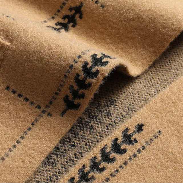 Emerson Men's Knit Cardigan – Open-Front Relaxed Cotton Blend