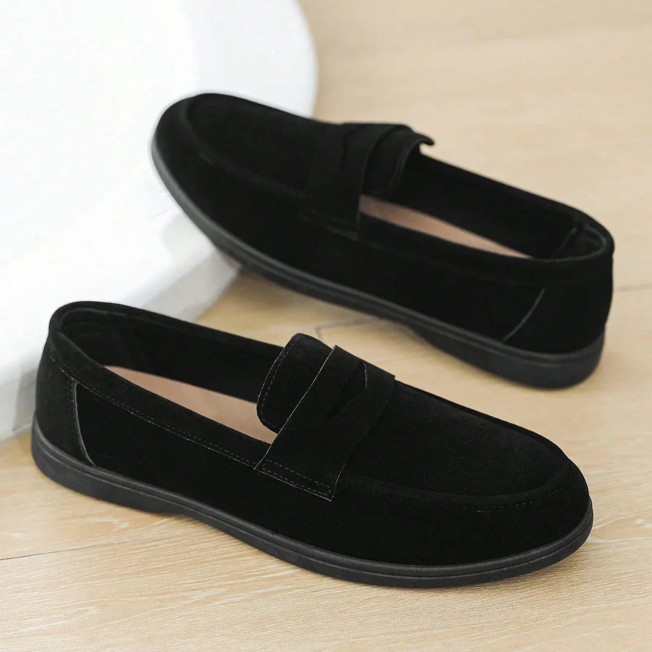 Dominic Premium Suede Loafers – Tailored Casual Slip-On Shoes