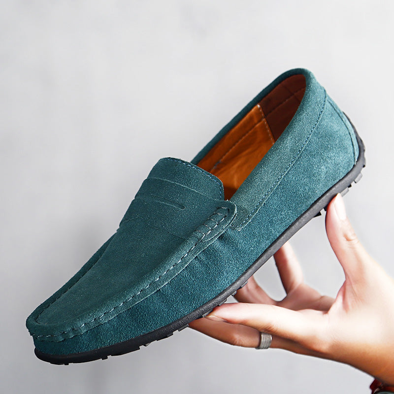 Giovanni Men’s Suede Loafers – Premium Slip-On Shoes