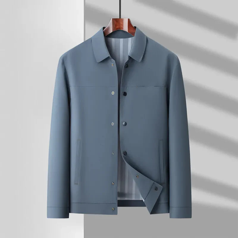 Rico Men’s Performance Jacket – Technical Stretch Snap-Front Jacket
