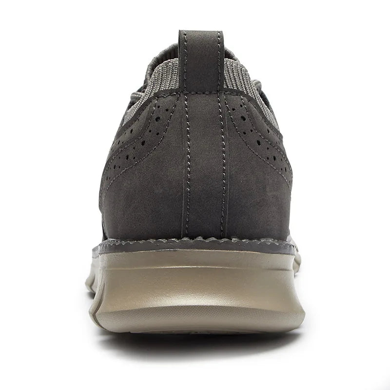 Theodore Premium Suede Trainers – Everyday Comfort Casual Shoes