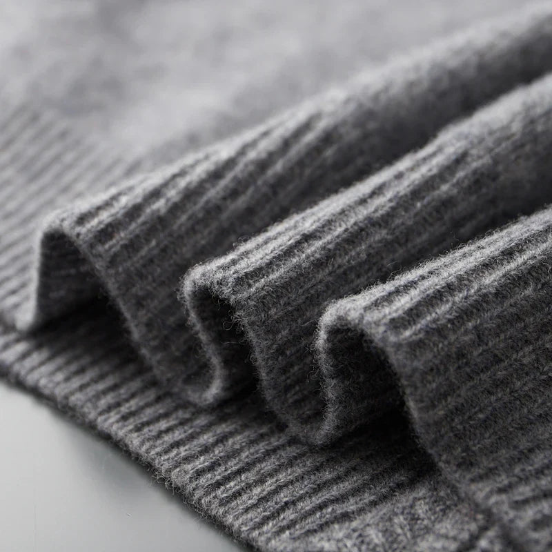 Hugo Men's Cashmere Jacket – Knit Zip-Up Jacket in Pure Cashmere