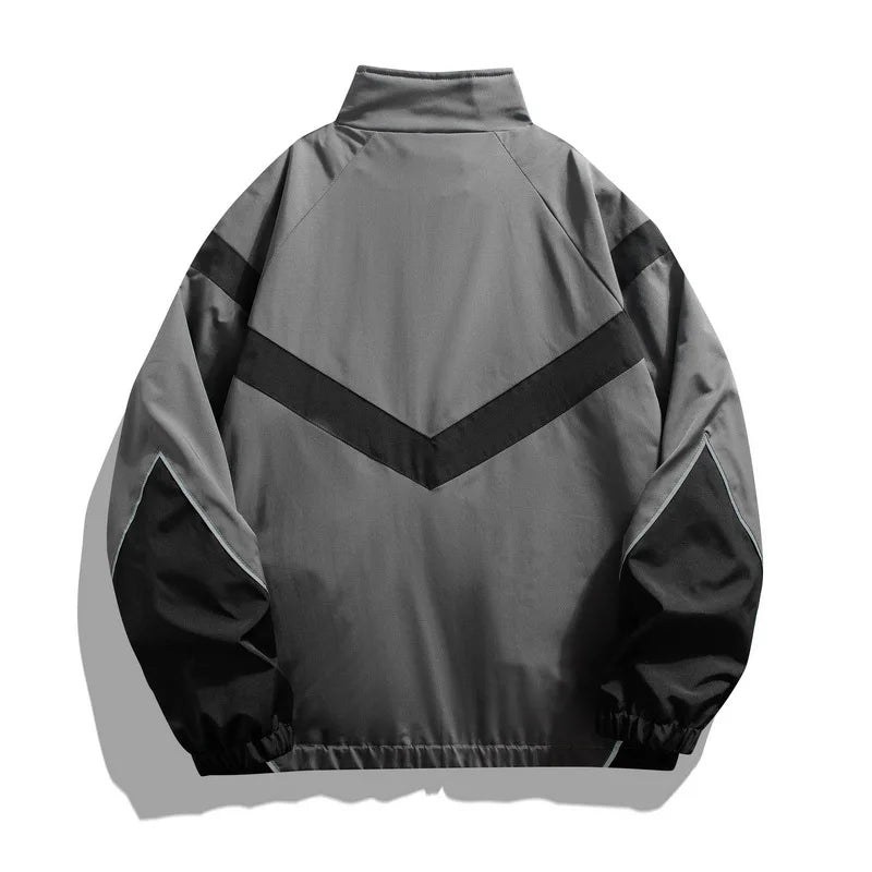 Ridzwan Men’s Windbreaker Jacket – Wind-Resistant Lightweight Jacket